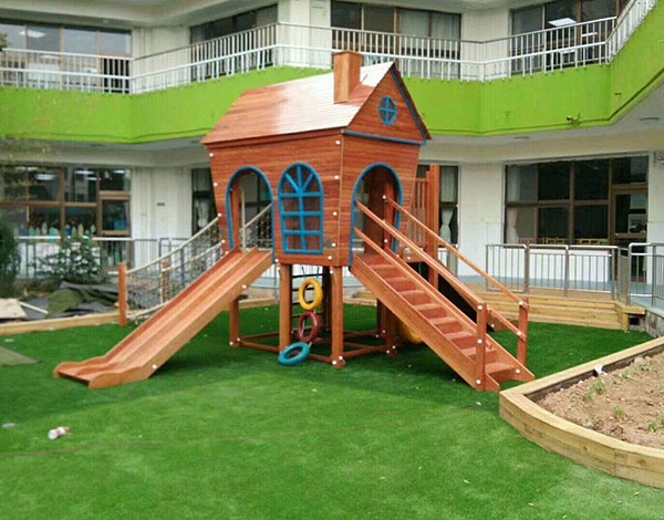 幼儿园户外实木家具大型玩具