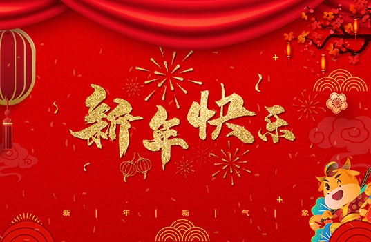 扬州彩美乐教玩具有限公司祝大家新年快乐！