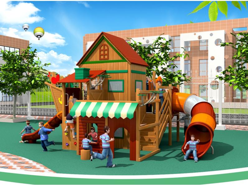 木制大型幼儿园玩具