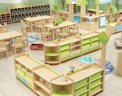 木制大型幼儿园玩具特点