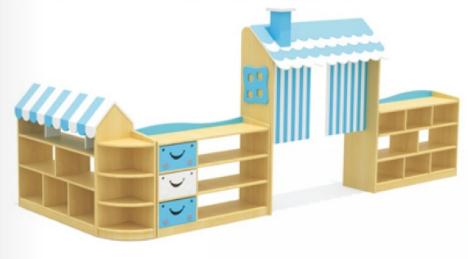 幼儿园组合移动书架柜厂家