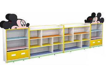 幼儿园实木家具组合柜特点
