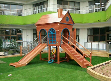 幼儿园玩具滑梯组合